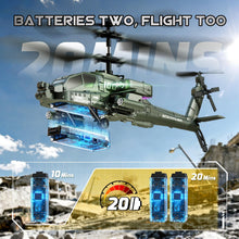 Load image into Gallery viewer, XIKOTEC RC Helicopter, Remote Control Helicopter Toy for Kids(Green)