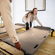 Load image into Gallery viewer, Disc-O-Bed Extra Large Portable Bunk Camping Cots with Carry Bags, Tan