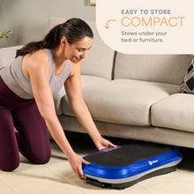 Load image into Gallery viewer, Lifepro Waver Vibration Plate Exercise Machine – High-Intensity Vibration Plate for Lymphatic Drainage – Full-Body Workout Vibrating Platform with Loop Bands – Fitness Equipment for Strength & Toning