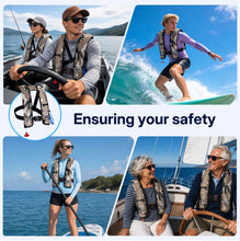 Load image into Gallery viewer, Faxpot Automatic Inflatable PFD Life Jackets for Adults, 33g CO2 Cylinder