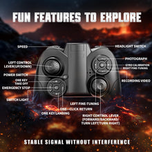 Load image into Gallery viewer, RC Helicopter, Flying Toys 2.4GHz 3.5 Channel Remote Control Helicopter, LED Light Effects, Obstacle Avoidance, One-Key Start