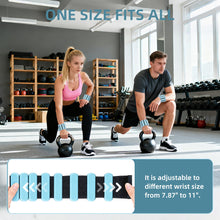 Load image into Gallery viewer, Rnnwolf Wrist Ankle Weights for Women Men 2lbs /Pair - (Blue)