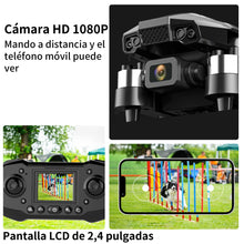 Load image into Gallery viewer, F205 Drone with 2.4" Screen, Brushless Motor FPV Drone with Camera for Adult, Auto-Hover, Gesture Control, 8GB SD Card