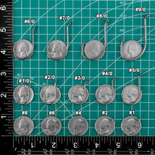 Load image into Gallery viewer, Dr.Fish 100 Pack Octopus Fishing Hook Saltwater & Freshwater Live Bait Offset Catfish Bass Surf Fishing Hooks Texas Drop Shot Rig Carp Bluegill Tuna Red 10/0