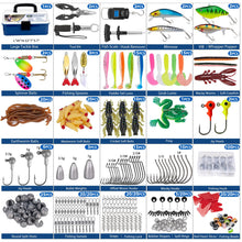Load image into Gallery viewer, THKFISH Fishing Tackle Box with Tackle Included 400pcs w/Tools Scale
