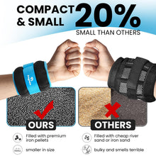 Load image into Gallery viewer, Ankle Weights for Women, Men and Kids - 4 LBS x 2 Strength Training Wrist/Leg/Arm Weight -(Sky Blue)