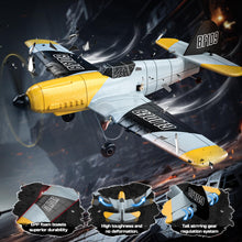 Load image into Gallery viewer, RC Plane 3 Channel BF-109 Remote Control Airplane Fighter Toys,2.4GHz 6-axis Gyro Stabilizer RTF Glider Aircraft Plane with 2 Batteries
