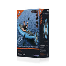 Load image into Gallery viewer, Hydro-Force Cove Champion X1 Inflatable Kayak Set 9'