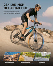 Load image into Gallery viewer, Electric Bike for Adults, High-Power 350W (Peak 450W) Motor, 36V Built-in Invisible Removable Battery, Front Fork Suspension