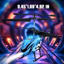 Load image into Gallery viewer, RC Helicopter, Flying Toys 2.4GHz 3.5 Channel Remote Control Helicopter, LED Light Effects, Obstacle Avoidance, One-Key Start