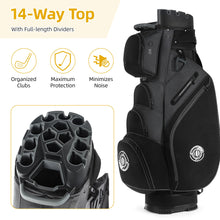 Load image into Gallery viewer, Shopsource 14 Way Golf Cart Bag with Molded Lock Top n Upgrade 900D Oxford