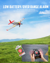Load image into Gallery viewer, RC Plane, 4 Channel Remote Control Airplane Fighter RTF with 6-Axis Gyro, 3 Modes & Aerobatics
