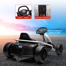 Load image into Gallery viewer, 24V 9Ah Kids Ride On Go Kart Toy, High Speed 8MPH Drifting Car with Powerful Motors, Large Seat, Slow Start Function, High/Low Speed