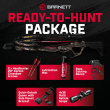 Load image into Gallery viewer, Barnett Explorer XP405 Veil Stoke - Premium Crossbow for Hunting, Fast 405FPS, Lightweight Compact Crossbow, Triggertech Trigger, Adjustable Buttstock, Side Mount Quiver, Illuminated Scope
