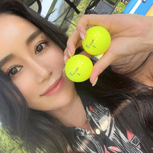 Load image into Gallery viewer, Trust Golf Ball | Aurora Bright Yellow | Soft | Distance | Straight Flight | Easy to Spot | Crystal Urethane Cover | 3-Piece | 12 Balls