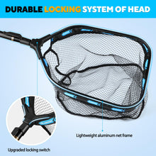 Load image into Gallery viewer, PLUSINNO Fishing Net with Telescoping Handle, Carbon Fiber Fish Net 7.86Ft