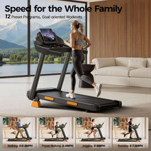 Load image into Gallery viewer, 16% Treadmills for Home with Handle - Black