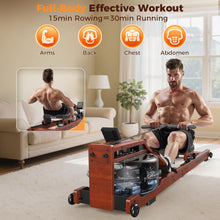 Load image into Gallery viewer, YOSUDA Water Rowing Machines for Home Use (CLASSIC-22L Tank)