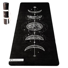 Load image into Gallery viewer, Friendly Fitness & Exercise Mat for Home Gym, Pilates, Hot Yoga, and Meditation - Lightweight Durable 72 x 24 inch Workout Mat for Women, Men