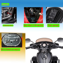 Load image into Gallery viewer, Kids Motorcycle,Ride on Motorcycle, Motorbike for Kids with Key Start /3 Wheels Headlight/Storage Box/Two Motor/Two seat (Black)