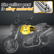 Load image into Gallery viewer, 4-Pack Pull-Back Motorcycle Toys - Friction Powered Kids Toy Cars with Lights, Sounds & Automatic Drive2