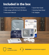 Load image into Gallery viewer, A&D Medical Multi-User Blood Pressure Monitor for Home Use UA-767FAC – White