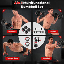Load image into Gallery viewer, GOIMU Home Gym, M1 Workout Station with 140LBS Weight Stack, 54lbs Adjustable Dumbbells