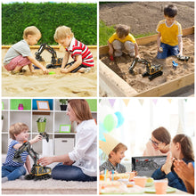 Load image into Gallery viewer, Remote Control Excavator Toy 16 Inch, 11 Channel RC Construction Vehicles Hydraulic Haulers Digger Toys