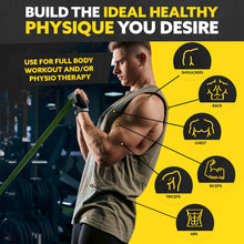 Load image into Gallery viewer, Long Resistance Bands for Working Out Men and Women - Set of 5 Pull-Up Bands, Pull Up Assistance Bands - Workout Bands Resistance for Men - Stretch Bands for Exercise Bands Resistance Bands Set