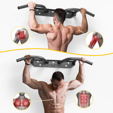 Load image into Gallery viewer, Jusgym Wall Mounted Pull Up Bar - 600LBs Capacity