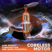Load image into Gallery viewer, 360° Flip Fighter Jet Toy with Colorful LED Navigation Lights Blue, Toys for ages 8-13