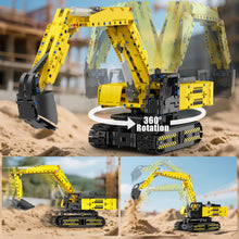Load image into Gallery viewer, RC Excavator Technique Building Sets for Boys,15061 RC Construction Vehicles Toy with APP Remote Control Building Blocks, STEM