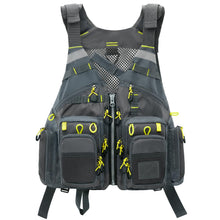 Load image into Gallery viewer, Gonex Fly Fishing Vest for Men Women, Trout, Adjustable Size, 18 Pockets