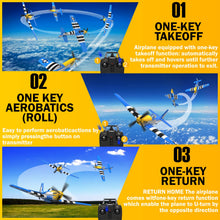 Load image into Gallery viewer, LEAMBE 4 Channel RC Plane, Ready to Fly Aerobatic Aircraft, Easy Control for Beginners