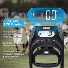 Load image into Gallery viewer, Handeful Grip Strength Tester Trainer - Dynamometer Handgrip Measurer Meter, Handheld Strengthener Exerciser for Sports, School, and Home Use (black 180kg)