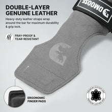 Load image into Gallery viewer, DMoose Fitness Weight Lifting Grips - (Gray)