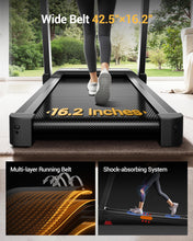 Load image into Gallery viewer, CURSOR Treadmills for Home with 20% Incline - Black-amber