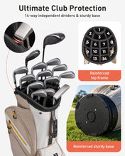 Load image into Gallery viewer, Golf Cart Bags with 14-Way Top Full Length Dividers, Golf Club Bags for Men