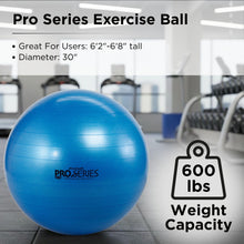 Load image into Gallery viewer, Theraband 23045 Exercise and Stability Ball for Improved Posture, Blue, 75cm Diameter