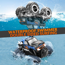 Load image into Gallery viewer, Amphibious Remote Control Car Toys for Boys 2.4 GHz 1:16 All Terrain Off-Road RC Car Waterproof RC Monster Truck