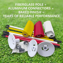 Load image into Gallery viewer, Golf Flagstick with Flag Surface - Portable Design, Ideal for Yard Practice Putting Green