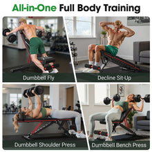 Load image into Gallery viewer, FLYBIRD WB3 Adjustable Weight Bench