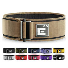 Load image into Gallery viewer, Self-Locking Weight Lifting Belt - (Small, Ranger Tan)