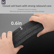 Load image into Gallery viewer, KEEP Extra Thick NBR Yoga Mat for Women & Men, 15mm Thick, 72”x32” Large Exercise Mat with Non-Slip Workout Mat for Yoga, Pilates, Stretching, Meditation – Wide & Cushioned Fitness Mat,Grey