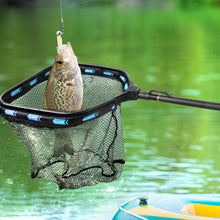 Load image into Gallery viewer, PLUSINNO Fishing Net with Telescoping Handle, Carbon Fiber Fish Net 6.56Ft