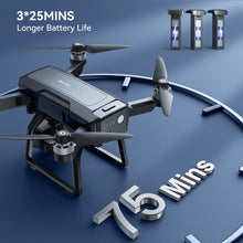 Load image into Gallery viewer, F7 Pro Drones with Camera for Adults 4K UHD Aerial, 3-Axis Gimbal, 10000FT Control, 75 Mins Flight Time with 3 Batteries, GPS Follow