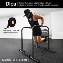 Load image into Gallery viewer, KAKICLAY 2026 Upgrade World's Best Strongest Premium Dip Bars - Matte Black