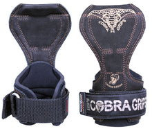 Load image into Gallery viewer, Cobra Grips Weight Lifting Gloves (PRO Black Leather)
