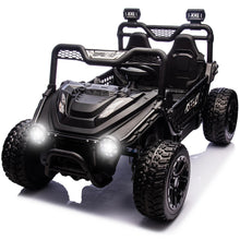 Load image into Gallery viewer, 24V 2 Seater XXL Kids UTV Ride On Car with Remote Control 4WD Off Road Electric Vehicle Ride On Toy Car (Black)
