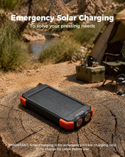 Load image into Gallery viewer, BLAVOR Solar Power Bank 10,000mAh Portable Wireless Charger for Cell Phones